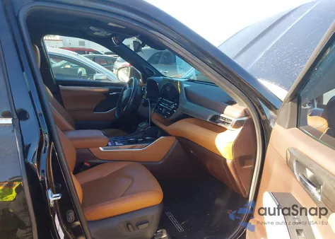 2021 Toyota Highlander Hybrid Platinum из США, поврежденный, VIN 5TDEBRCH2MS036474